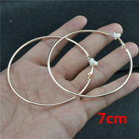 Elegant Crystal Clip-On Earrings | Comfortable Non-Pierced Jewellery-Silver clip 3cm-State of Style