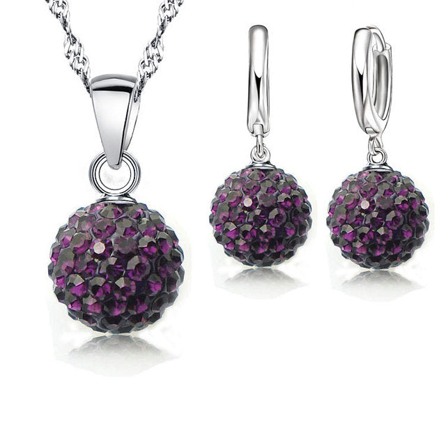 Elegant Crystal Earrings | Perfect for Any Occasion-Blue-State of Style