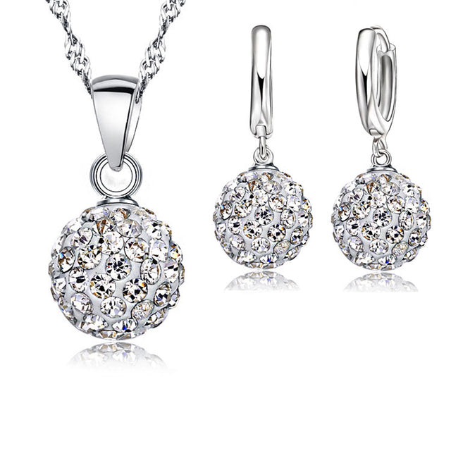 Elegant Crystal Earrings | Perfect for Any Occasion-Blue-State of Style