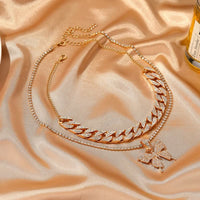 Elegant Cuban Chain Necklace for Women | Statement Jewellery-Black-State of Style