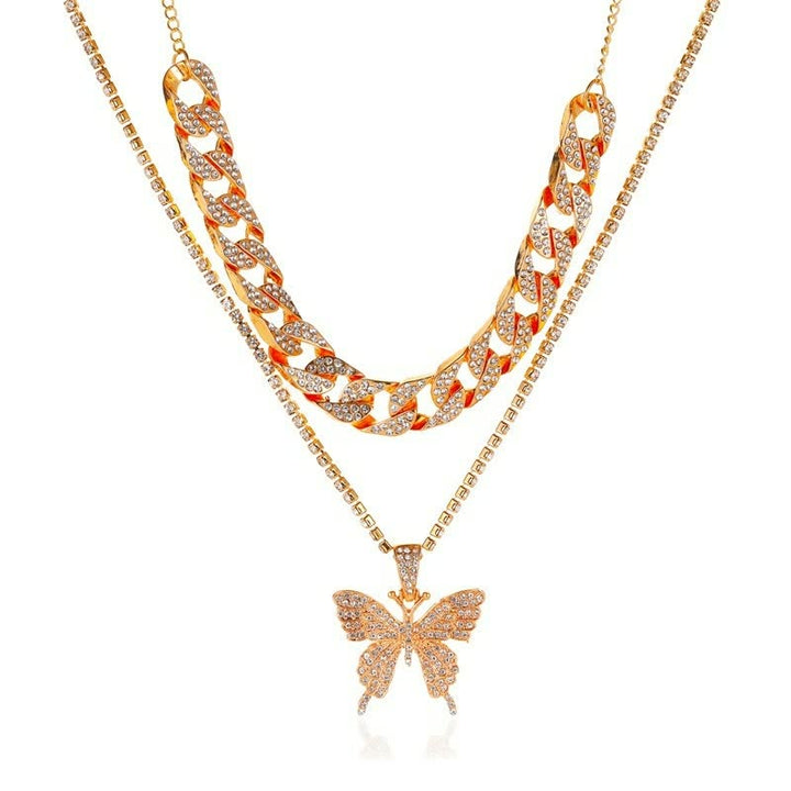 Elegant Cuban Chain Necklace for Women | Statement Jewellery-Gold-State of Style