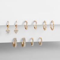Elegant Dangle Earrings | Chic and Versatile Design-Elegant crystal gold-State of Style