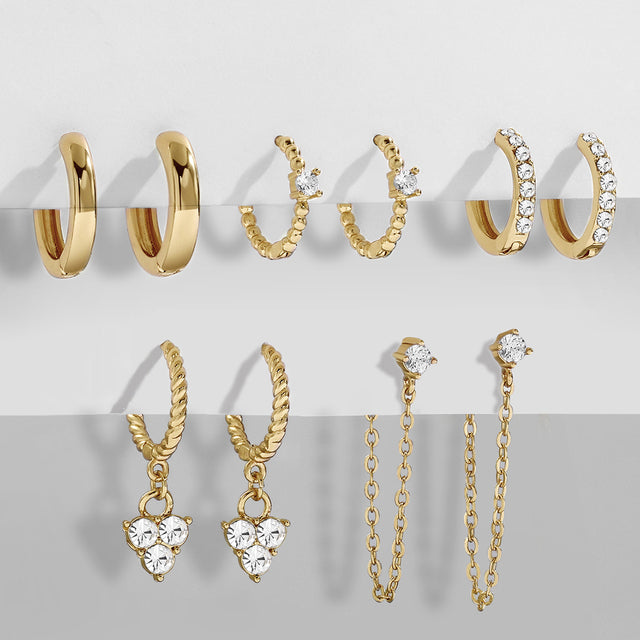 Elegant Dangle Earrings | Chic and Versatile Design-Spotted gold-State of Style