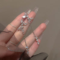 Elegant Dangle Earrings | Rhinestone Sparkle-Crystal Commandments-State of Style