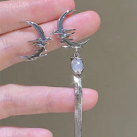 Elegant Dangle Earrings | Rhinestone Sparkle-Crystal Commandments-State of Style