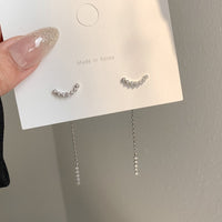 Elegant Dangle Earrings | Rhinestone Sparkle-Crystal Commandments-State of Style