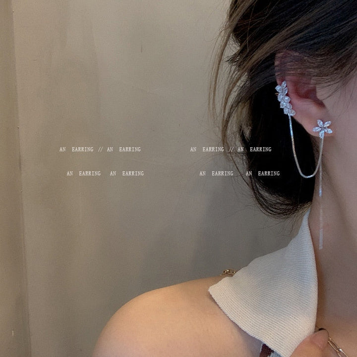 Elegant Dangle Earrings | Rhinestone Sparkle-Crystal Commandments-State of Style