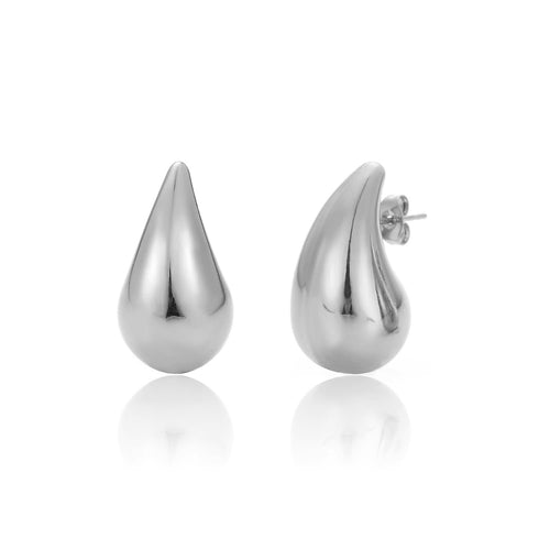Elegant Dangling Silver Earrings | Stylish Statement Jewellery-State of Style