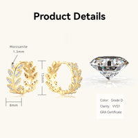 Elegant Diamond Earrings | Sparkling Studs for Every Occasion-White Gold-State of Style