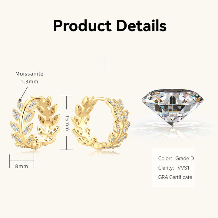 Elegant Diamond Earrings | Sparkling Studs for Every Occasion-White Gold-State of Style