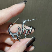 Elegant Drop Earrings | Crystal Accents-Raindrops-State of Style