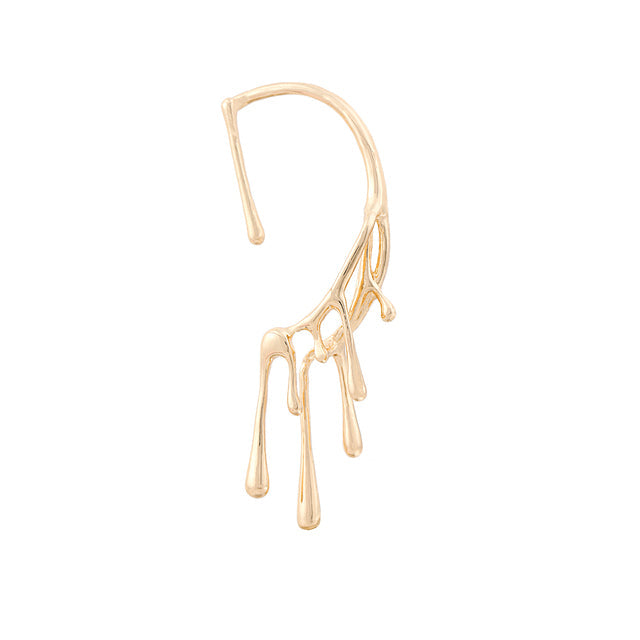 Elegant Drop Earrings | Crystal Accents-Raindrops-State of Style