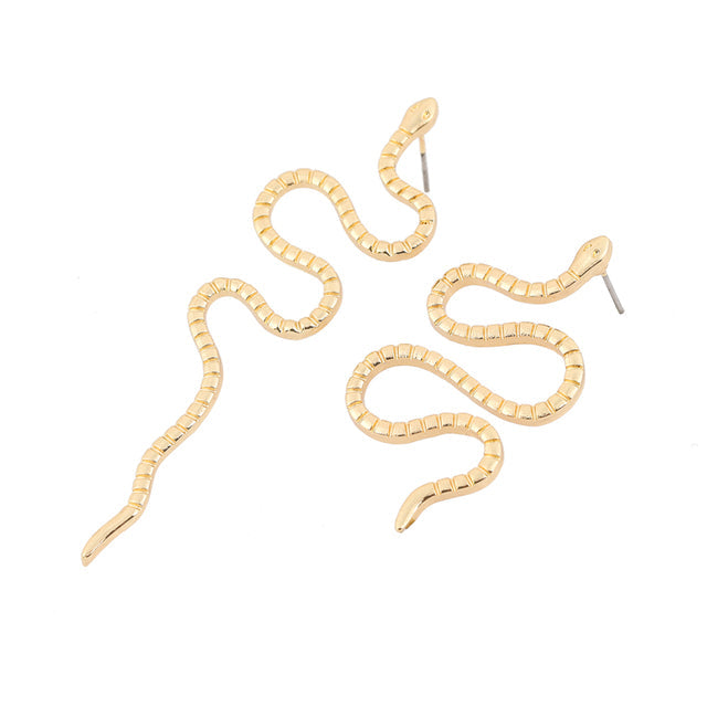 Elegant Drop Earrings | Crystal Accents-Snake Princess-State of Style