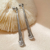 Elegant Drop Earrings for Women-Gold Black-State of Style