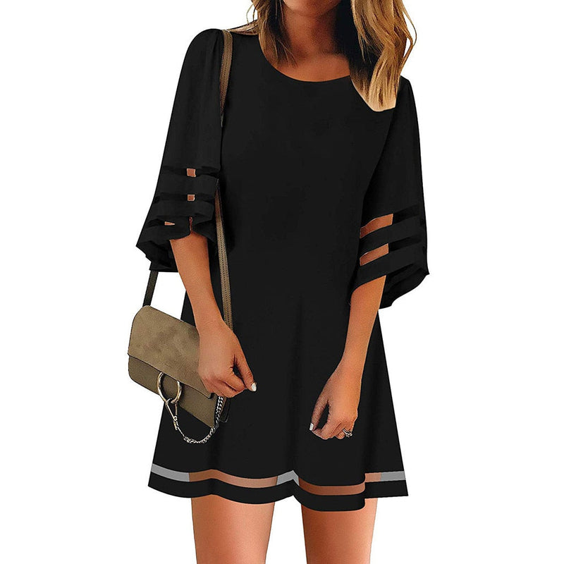Elegant Evening Dress | Stylish & Comfortable | Perfect for Any Occasion-Black-S-State of Style