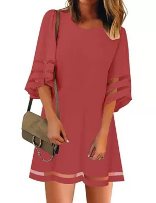 Elegant Evening Dress | Stylish & Comfortable | Perfect for Any Occasion-Red-S-State of Style
