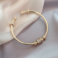 Elegant French Style Bracelet | Women's Fashion Jewellery-Gold-State of Style