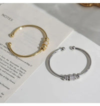 Elegant French Style Bracelet | Women's Fashion Jewellery-Silver-State of Style