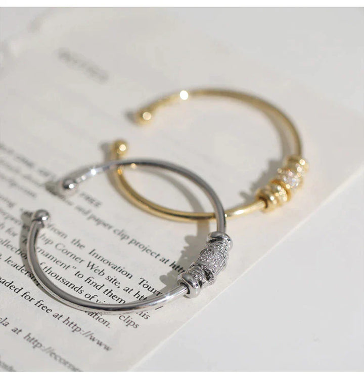 Elegant French Style Bracelet | Women's Fashion Jewellery-Silver-State of Style