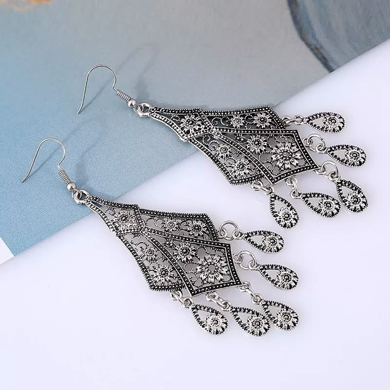 Elegant Gold-Plated Earrings for Women-Gold-State of Style