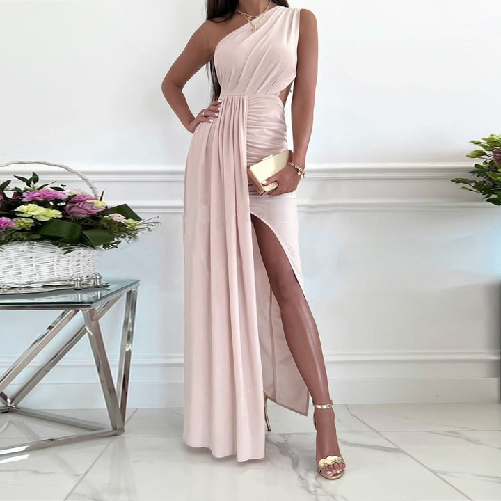 Elegant Green Dress For Women | Stylish & Comfortable-Pink-S-State of Style