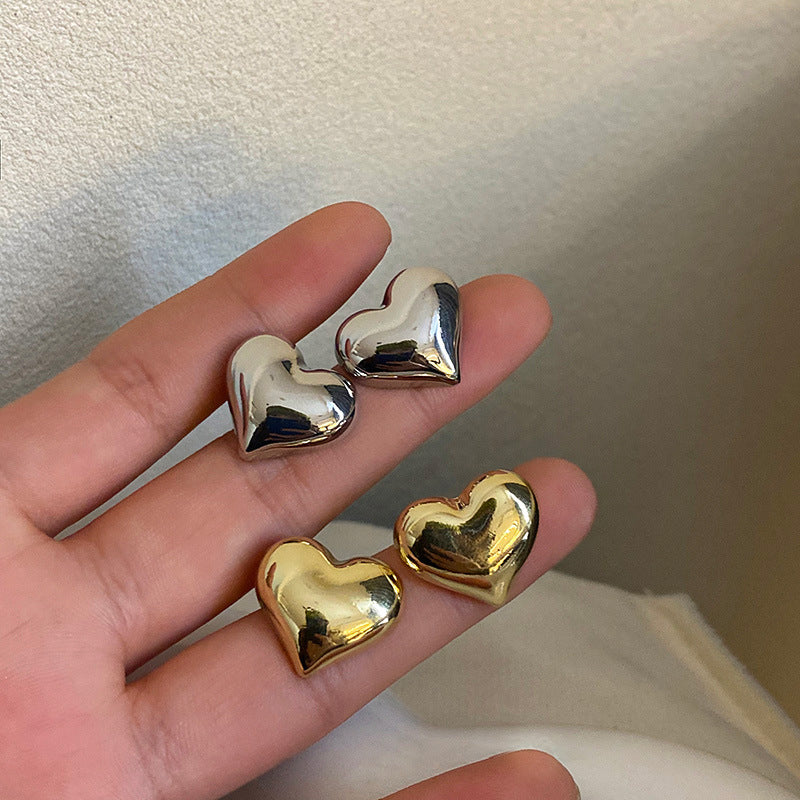 Elegant Heart Earrings | Perfect Gift For Her-Earring set (2-pcs)-State of Style
