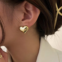 Elegant Heart Earrings | Perfect Gift For Her-Earring set (2-pcs)-State of Style