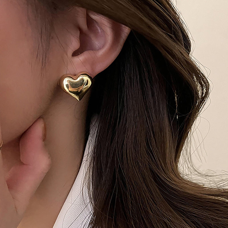 Elegant Heart Earrings | Perfect Gift For Her-Earring set (2-pcs)-State of Style