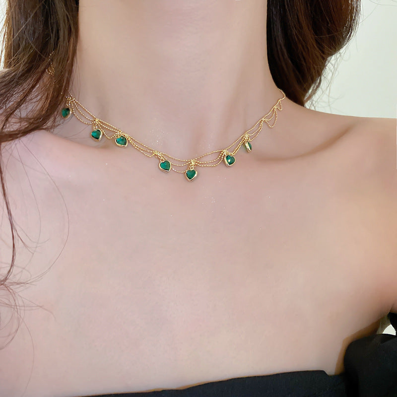 Elegant Heart Necklace-State of Style