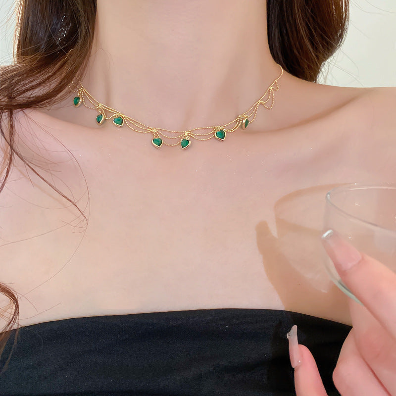 Elegant Heart Necklace-State of Style