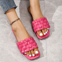 Elegant Heeled Slippers – Stylish & Comfortable Indoor Footwear-Brown-5.0-State of Style