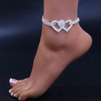 Elegant IceAnklet Women's Foot Chain-Gold-State of Style
