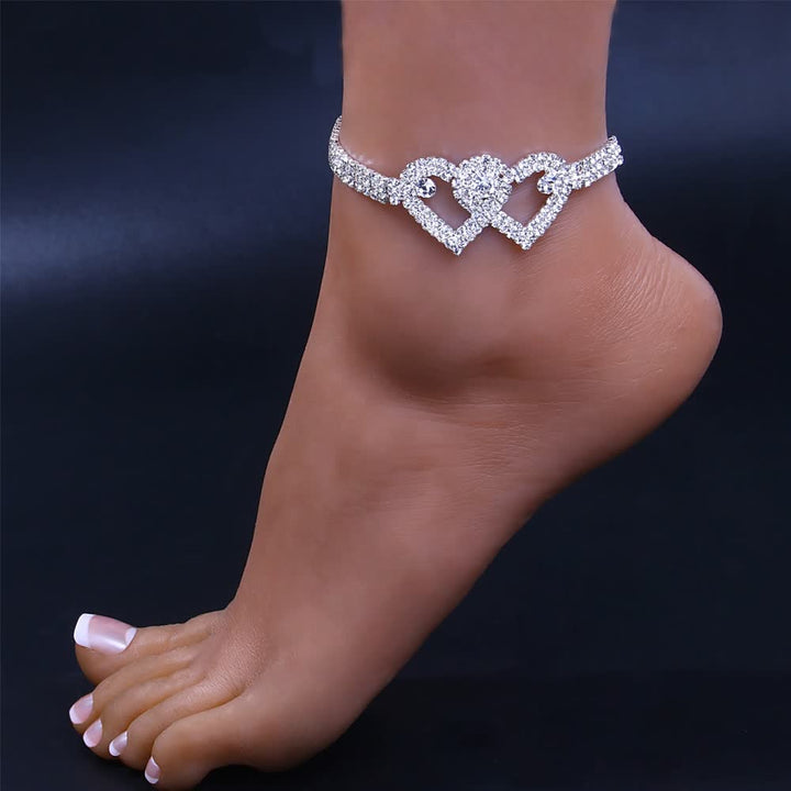 Elegant IceAnklet Women's Foot Chain-Gold-State of Style