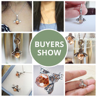 Elegant Insect Pendant Necklace | Unique Jewellery Piece-Silver Pendant Only-State of Style