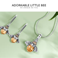 Elegant Insect Pendant Necklace | Unique Jewellery Piece-Silver Pendant Only-State of Style