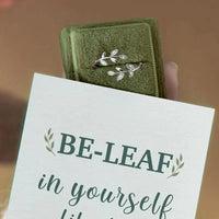 Elegant Leaf Ring | Nature-Inspired Adjustable Jewellery for Women-Silver-State of Style