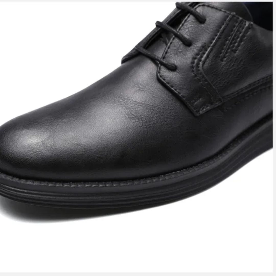 Elegant Leather Sneakers Charles – Office & Casual Comfort-Chocolate-6.5-State of Style