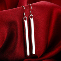 Elegant Line Earrings | Sterling Silver-State of Style