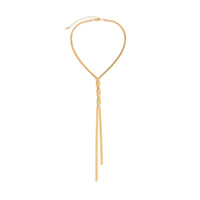 Elegant Long Chain Necklace | Classic Jewellery for Women-Flat Gold-State of Style