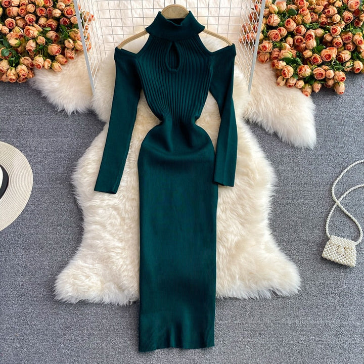 Elegant Long Dress for Women | Caitlin's Dress-Green-One size fits all-State of Style
