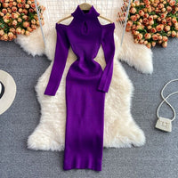 Elegant Long Dress for Women | Caitlin's Dress-Purple-One size fits all-State of Style