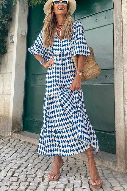 Elegant Long Dress | Perfect for Special Occasions-Blue-S-State of Style
