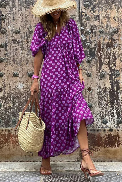 Elegant Long Dress | Perfect for Special Occasions-Purple-S-State of Style