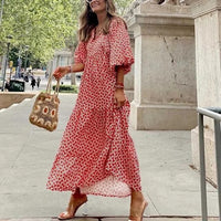 Elegant Long Dress | Perfect for Special Occasions-Red-S-State of Style