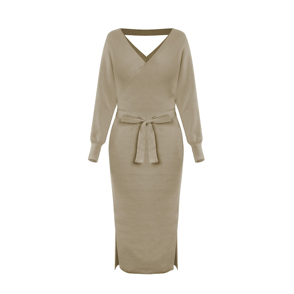 Elegant Maxi Dress | Flowy & Comfortable-Beige-S-State of Style