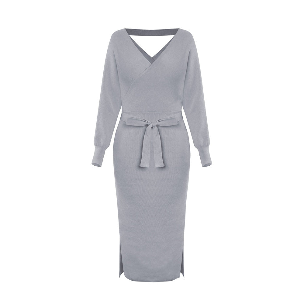 Elegant Maxi Dress | Flowy & Comfortable-Grey-S-State of Style