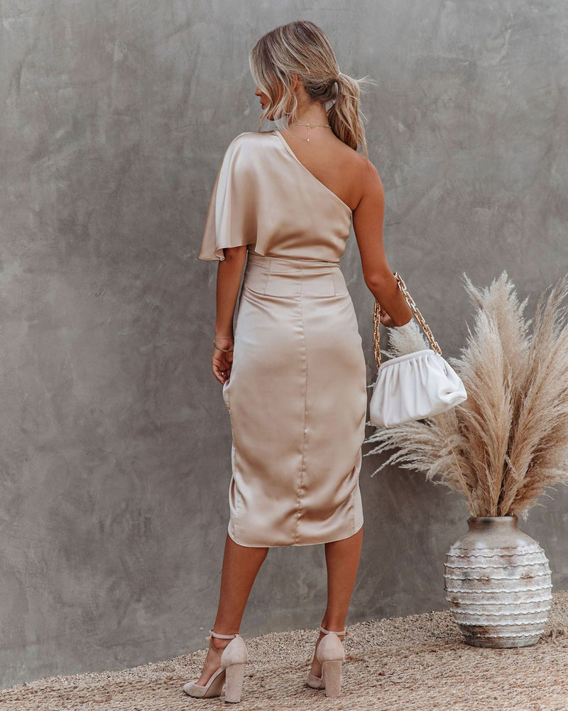 Elegant Maxi Dress | Perfect for Every Occasion | Comfortable and Stylish-Gold-S-State of Style