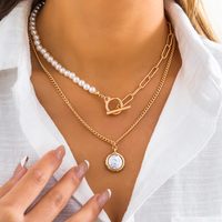 Elegant Multi-Layer Pearl Necklace | Timeless Statement Jewellery-Matilda-State of Style