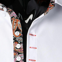 Elegant party shirt for men – Matteo-White-S-State of Style