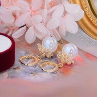 ELEGANT PEARL EARRINGS - Timeless Women's Jewellery-State of Style